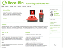 Tablet Screenshot of beca-bin.com